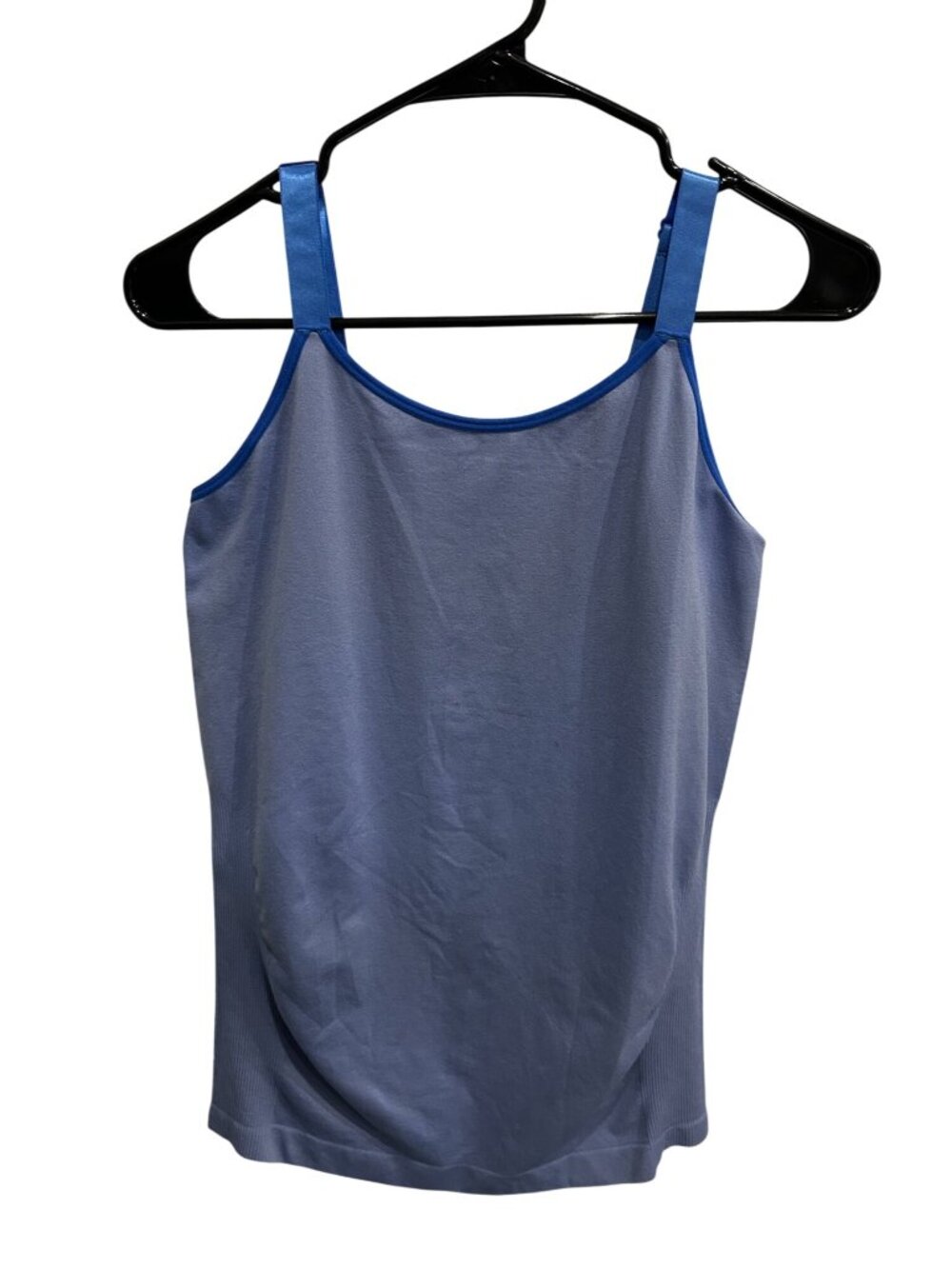 Ready To Go Blue Adjustable Straps Stretch Tank Top One Size Coquette Minimalist